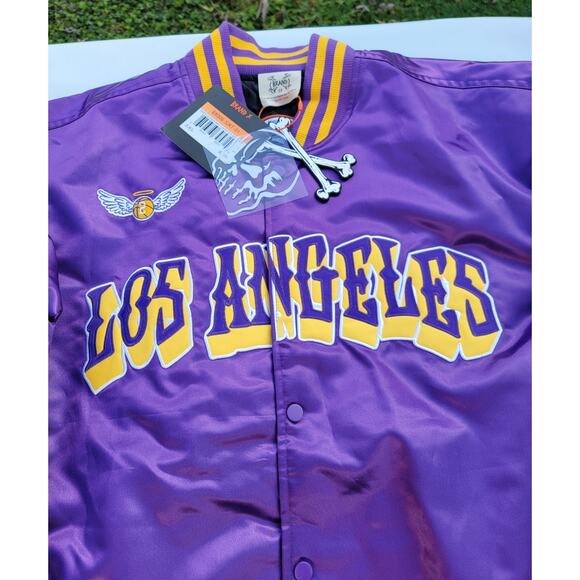 Los Angeles World Championship Satin Kobe Bryant 8 Wings Jacket 2009-2010 Siz5XL - Picture 3 of 7